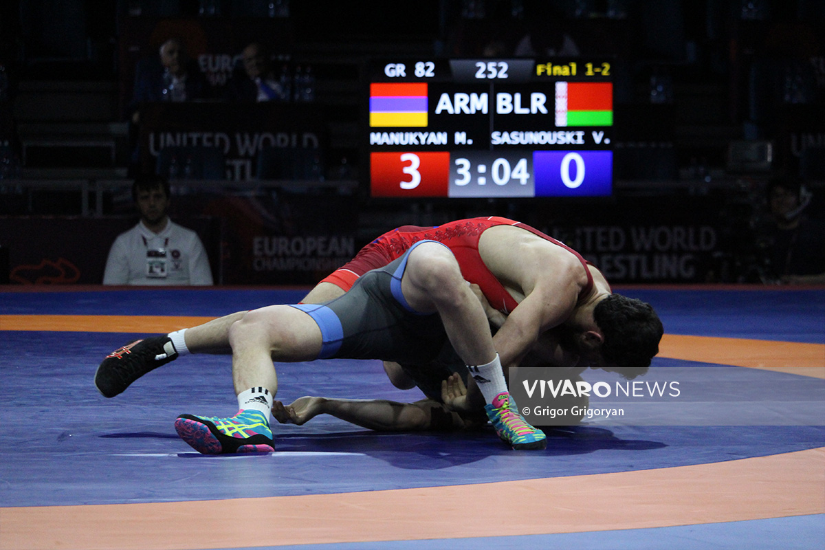 armenian wrestling 1 - Մաքսիմ Մանուկյանը՝ Եվրոպայի չեմպիոն (տեսանյութ, լուսանկարներ)