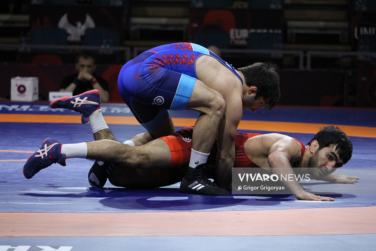 armenian wrestling 2 - Կարեն Ասլանյանը հաղթեց ադրբեջանցի ըմբիշին և կպայքարի բրոնզե մեդալի համար (տեսանյութ, լուսանկարներ)