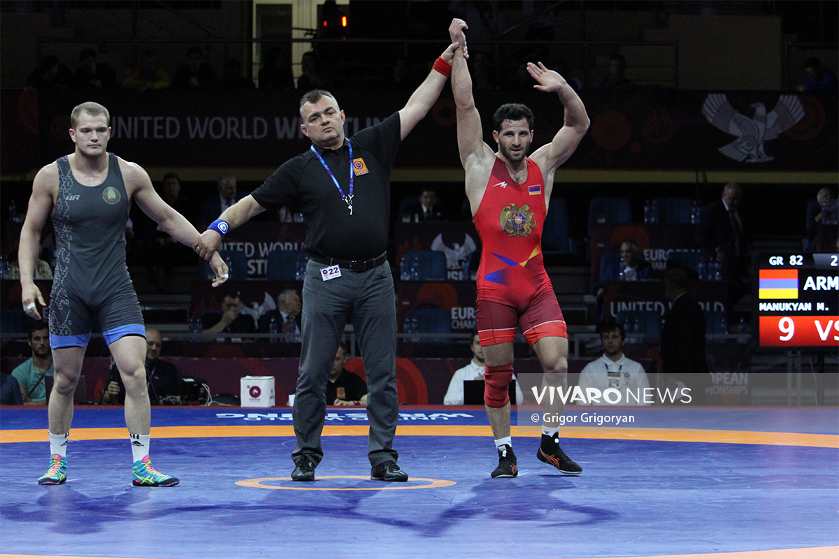 armenian wrestling 2 3 - Մաքսիմ Մանուկյանը՝ Եվրոպայի չեմպիոն (տեսանյութ, լուսանկարներ)