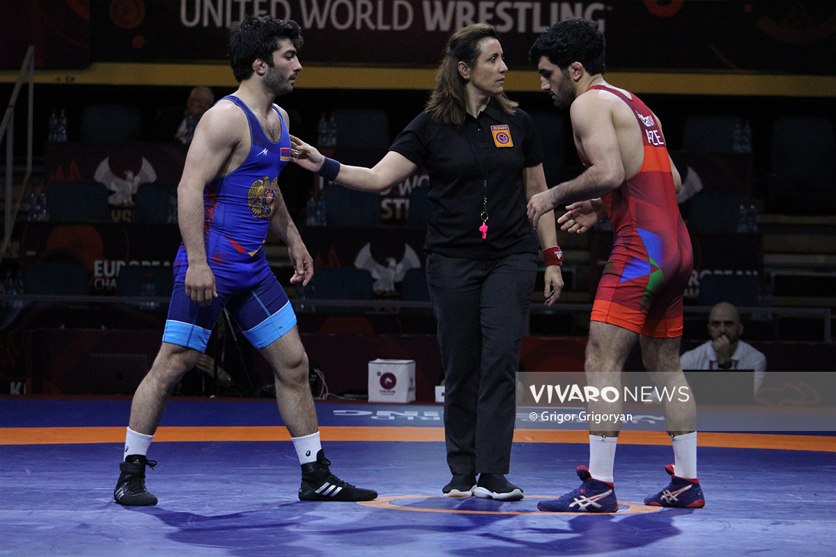 armenian wrestling 5 - Կարեն Ասլանյանը հաղթեց ադրբեջանցի ըմբիշին և կպայքարի բրոնզե մեդալի համար (տեսանյութ, լուսանկարներ)