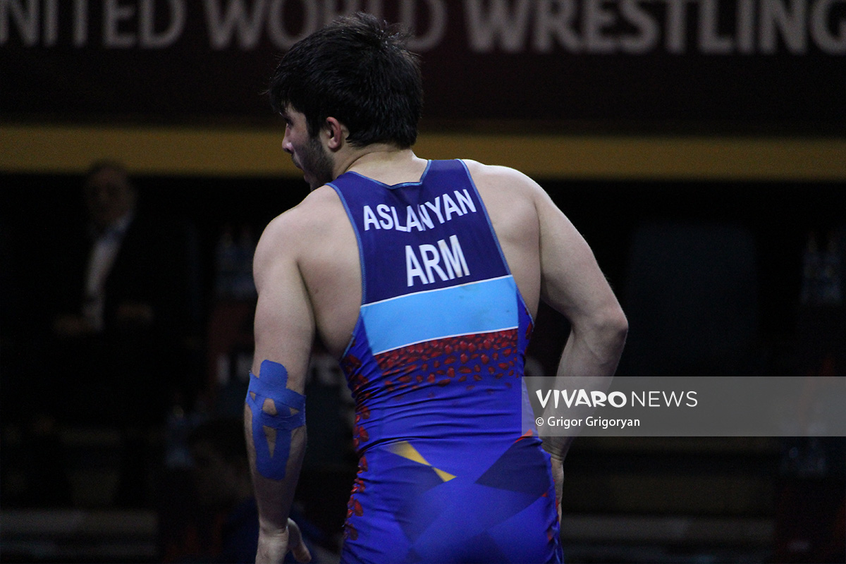 armenian wrestling - Կարեն Ասլանյանը հաղթեց ադրբեջանցի ըմբիշին և կպայքարի բրոնզե մեդալի համար (տեսանյութ, լուսանկարներ)