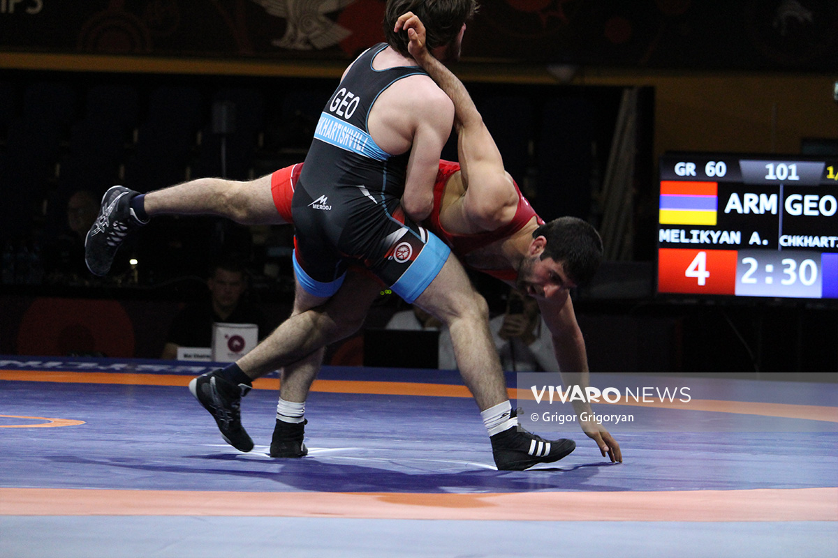 wrestling armenia 1 3 - Վրացի ըմբիշը ուժեղ գտնվեց Արմեն Մելիքյանից (տեսանյութ, լուսանկարներ)