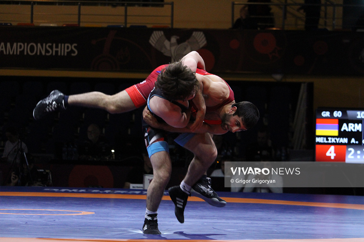 wrestling armenia 2 - Վրացի ըմբիշը ուժեղ գտնվեց Արմեն Մելիքյանից (տեսանյութ, լուսանկարներ)