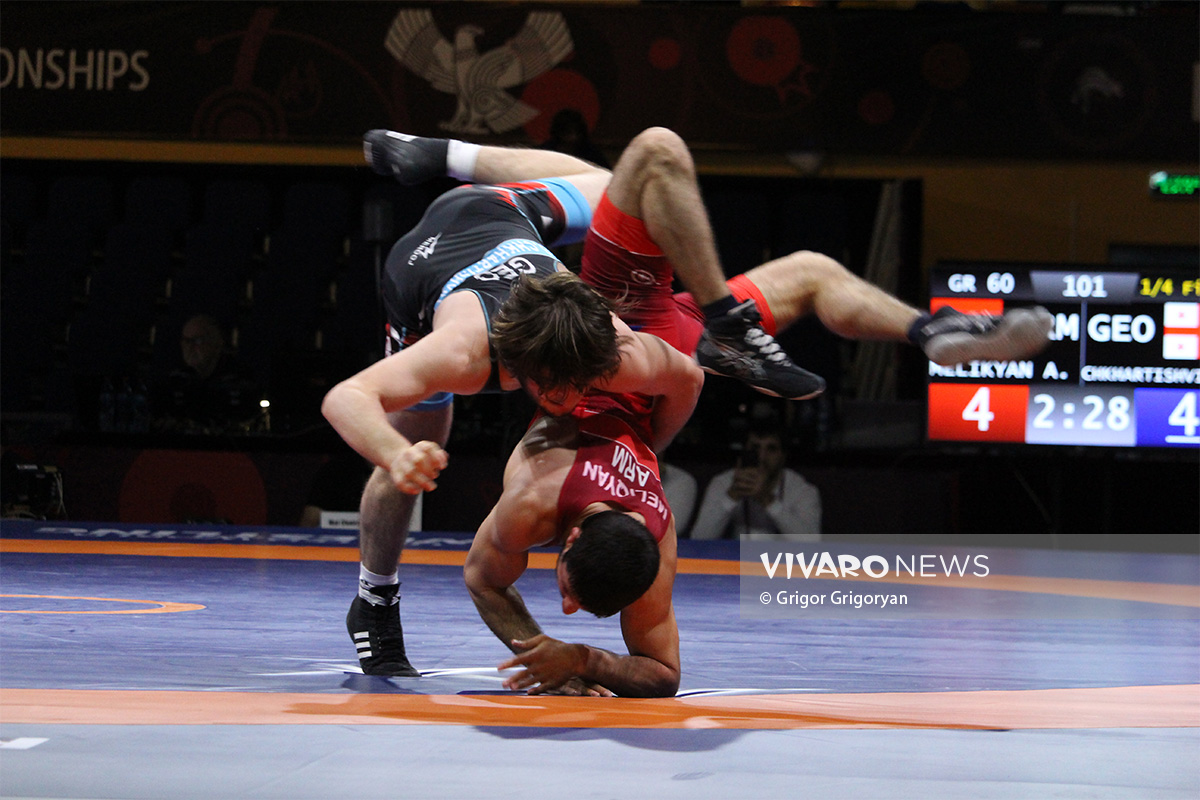 wrestling armenia 7 1 4 - Վրացի ըմբիշը ուժեղ գտնվեց Արմեն Մելիքյանից (տեսանյութ, լուսանկարներ)