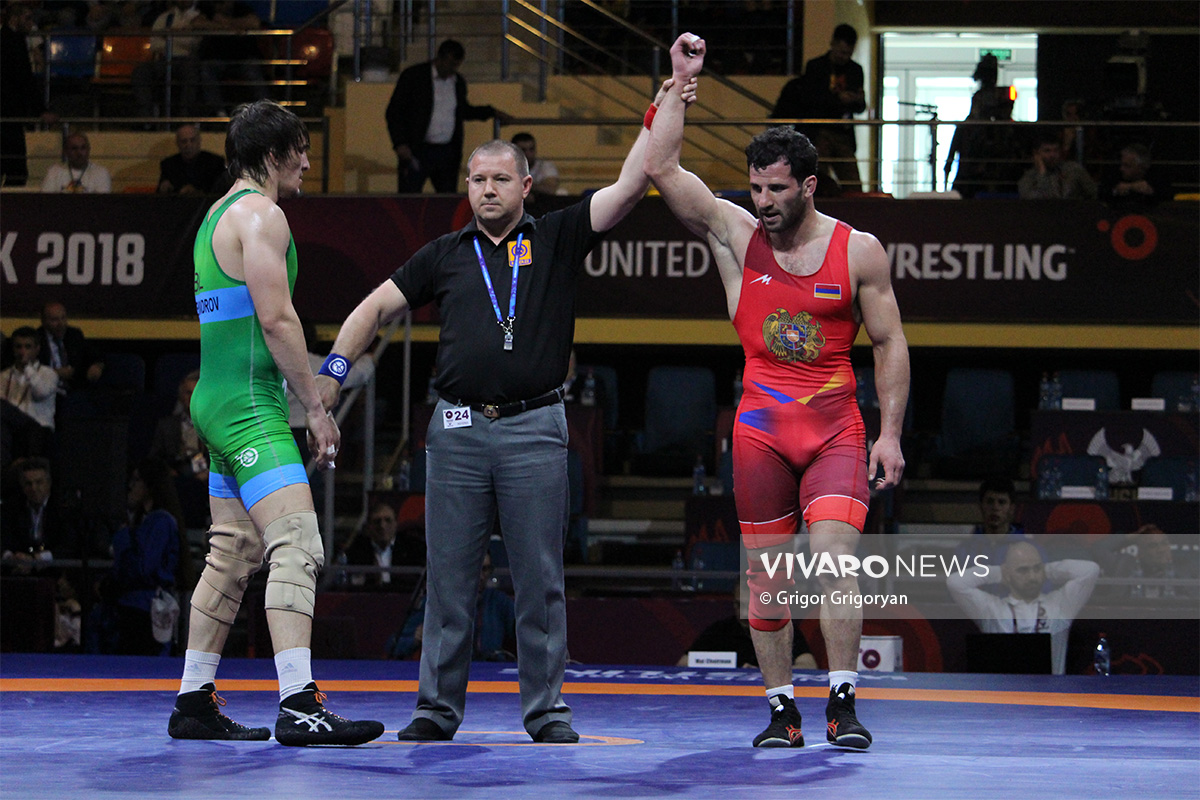 wrestling armenia 8 1 2 - Արթուր Ալեքսանյանը և Մաքսիմ Մանուկյանը կիսաեզրափակիչում են, Ասլանյանը պարտվեց Սուրկովին (տեսանյութեր, լուսանկարներ)