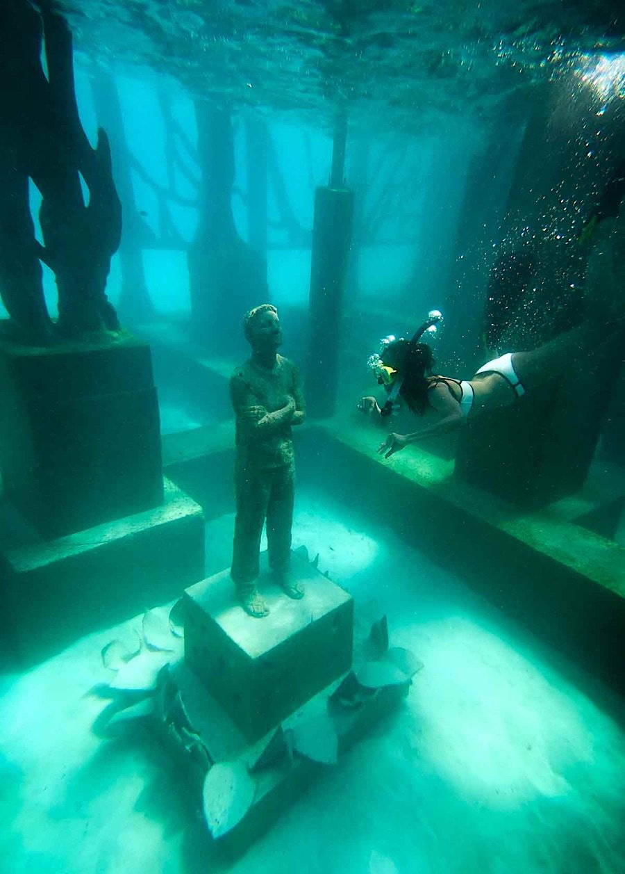 coralarium underwater inter tidal art gallery in the maldives 00 - Ստորջրյա թանգարան Մալդիվներում