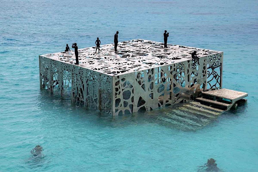 coralarium underwater inter tidal art gallery in the maldives 06 - Ստորջրյա թանգարան Մալդիվներում