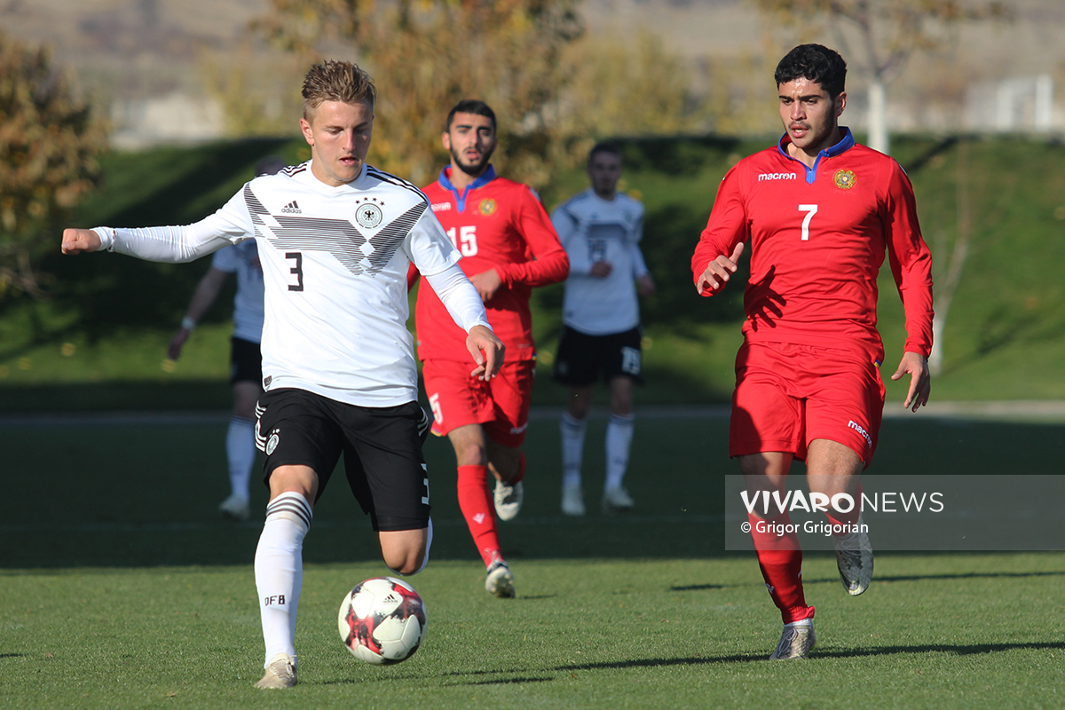 Armenia U19 vs Germany U19 15 - Գերմանական ջախջախում․ VNews.am-ի ֆոտոշարքը Հայաստան Մ19 - Գերմանիա Մ19 հանդիպումից