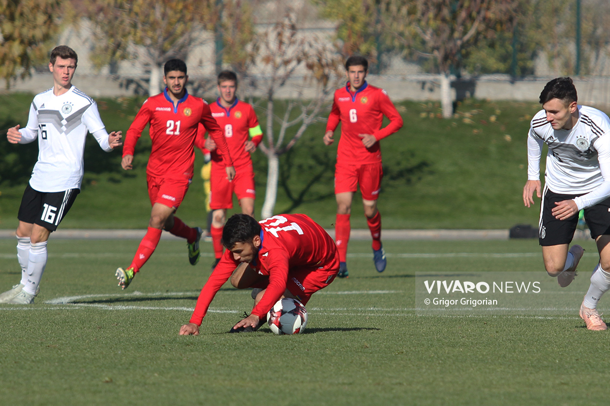 Armenia U19 vs Germany U19 25 - Գերմանական ջախջախում․ VNews.am-ի ֆոտոշարքը Հայաստան Մ19 - Գերմանիա Մ19 հանդիպումից