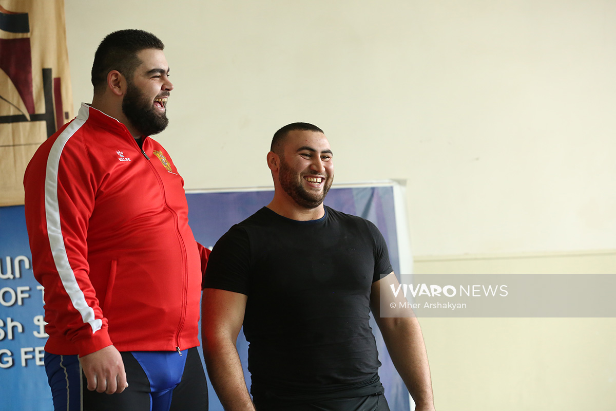 armenian weigtlifting championship Simon Martirosyan Gor Minasyan 2 - Հայտնի են ծանրամարտի Հայաստանի առաջնության չեմպիոնները
