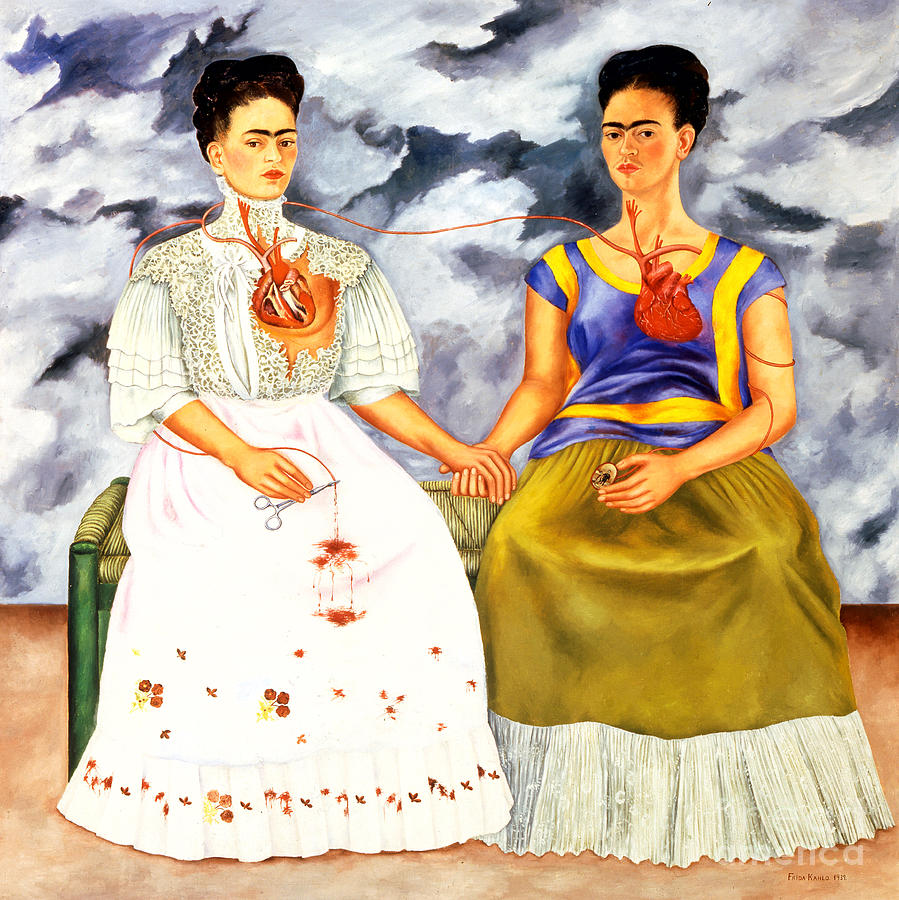frida kahlo the two fridas pg reproductions - 5 անսովոր ու առեղծվածային գեղանկար՝ հայտնի նկարիչներից