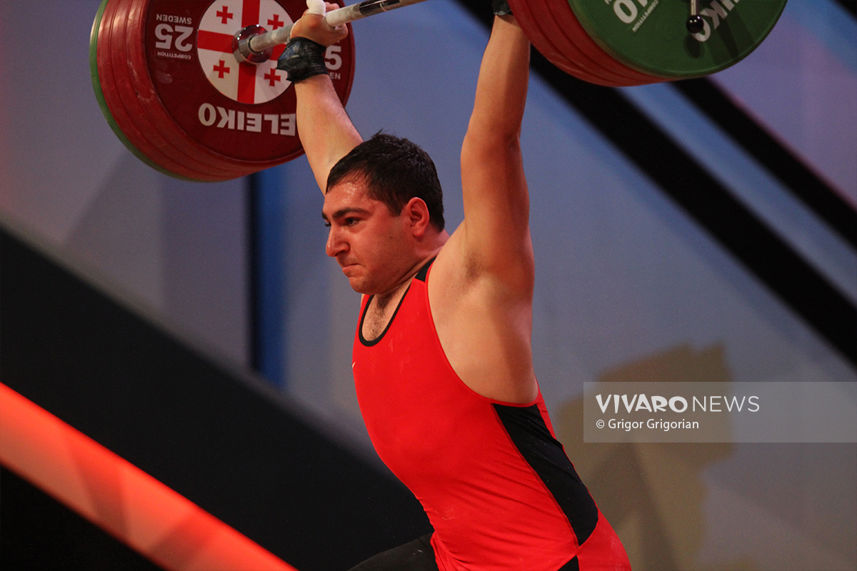 Davit Hovhannisyan Weightlifting European Championship Batumi 2 - Հայկական երեկոն Բաթումիում՝ մեդալների ողջ փայլով. VNews.am-ի ֆոտոշարքը