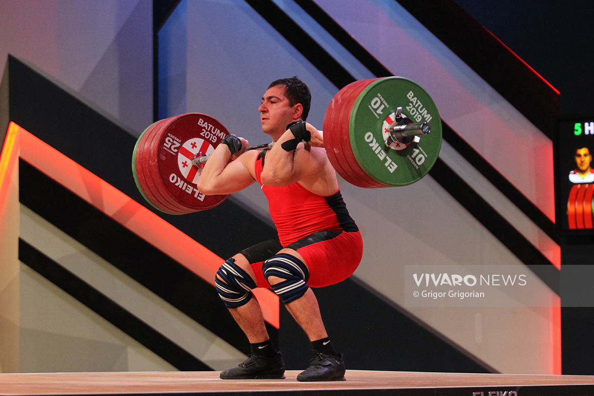 Davit Hovhannisyan Weightlifting European Championship Batumi 4 - Հայկական երեկոն Բաթումիում՝ մեդալների ողջ փայլով. VNews.am-ի ֆոտոշարքը