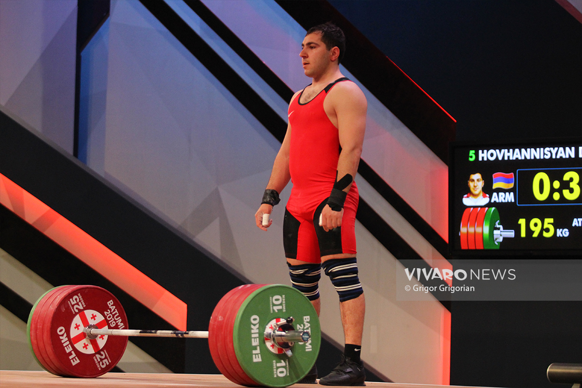 Davit Hovhannisyan Weightlifting European Championship Batumi 5 - Հայկական երեկոն Բաթումիում՝ մեդալների ողջ փայլով. VNews.am-ի ֆոտոշարքը
