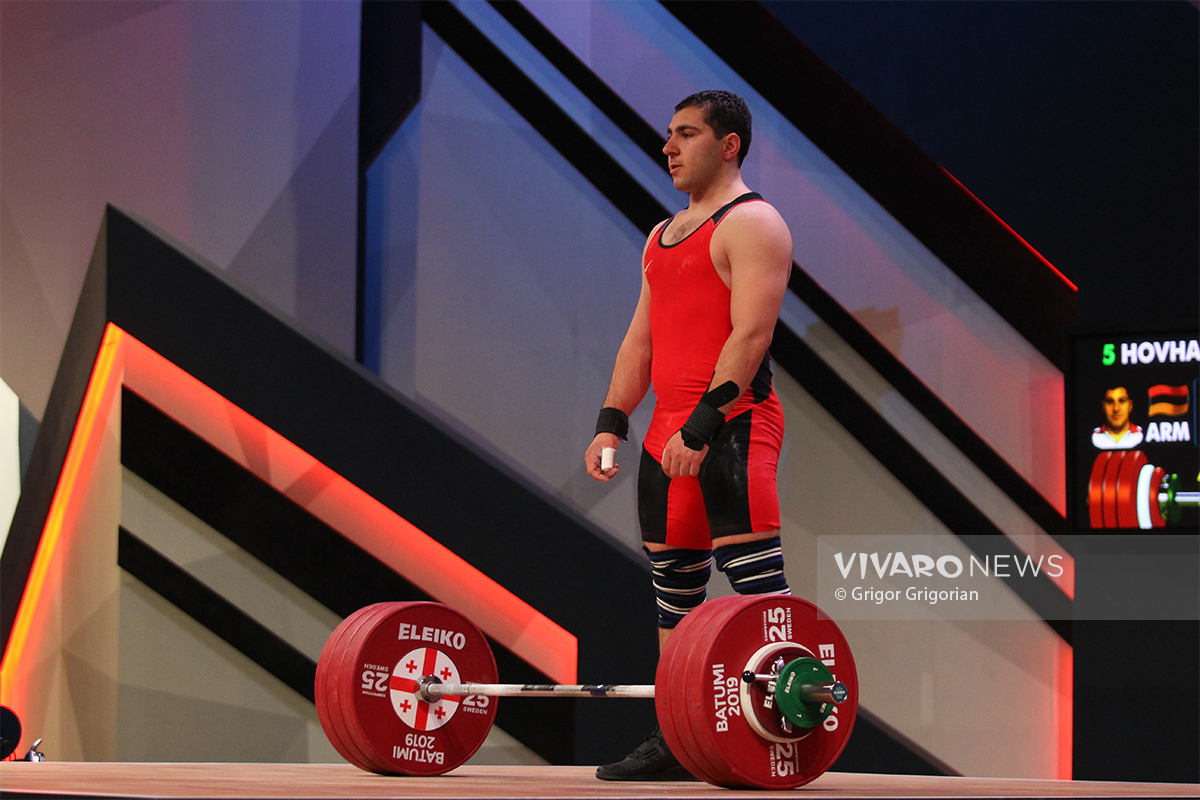 Davit Hovhannisyan Weightlifting European Championship Batumi 6 - Հայկական երեկոն Բաթումիում՝ մեդալների ողջ փայլով. VNews.am-ի ֆոտոշարքը