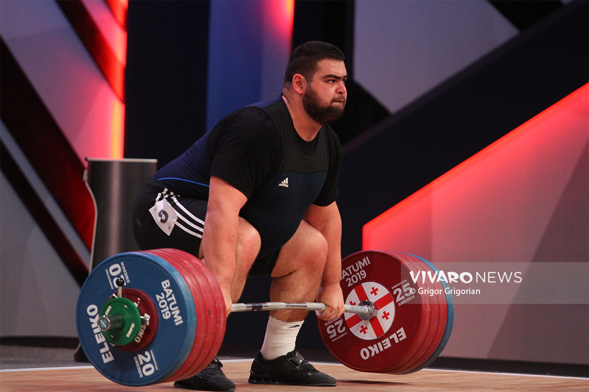 Gor Minasyan european weightlifting champioships 5 - Ռուբեն Ալեքսանյանը՝ Եվրոպայի առաջնության բրոնզե մեդալակիր
