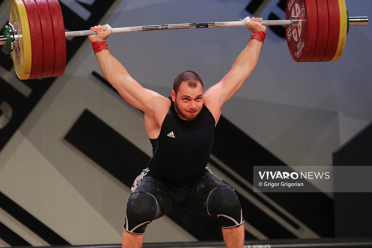 Hakob Mkrtchyan Weightlifting European Championship Batumi 1 - Հայկական երեկոն Բաթումիում՝ մեդալների ողջ փայլով. VNews.am-ի ֆոտոշարքը