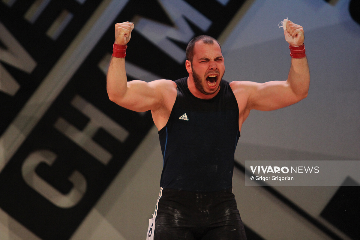 Hakob Mkrtchyan Weightlifting European Championship Batumi 2 - Հայկական երեկոն Բաթումիում՝ մեդալների ողջ փայլով. VNews.am-ի ֆոտոշարքը