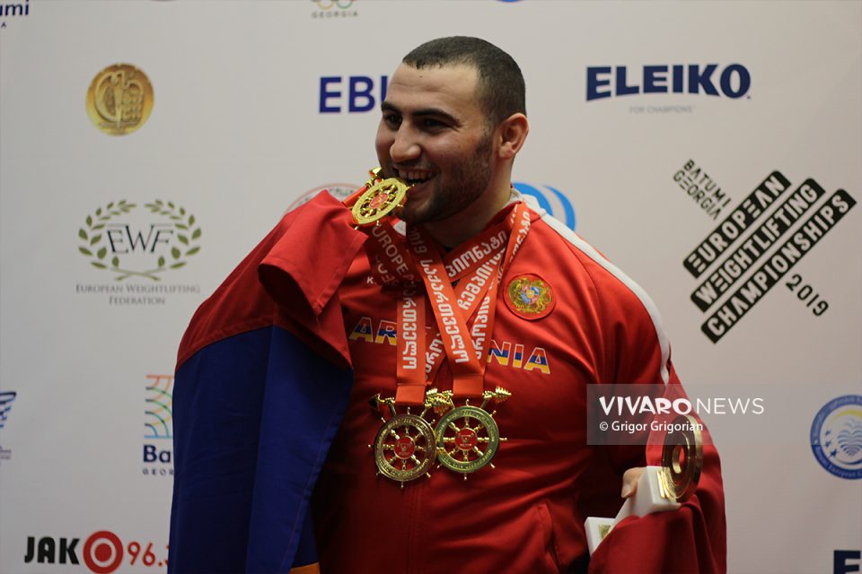 Simon Martirosyan european weightlifting championships 7 1 960x640 - Սիմոն Մարտիրոսյան. «Հիմա հասել եմ իմ նպատակների միայն 5 տոկոսին»