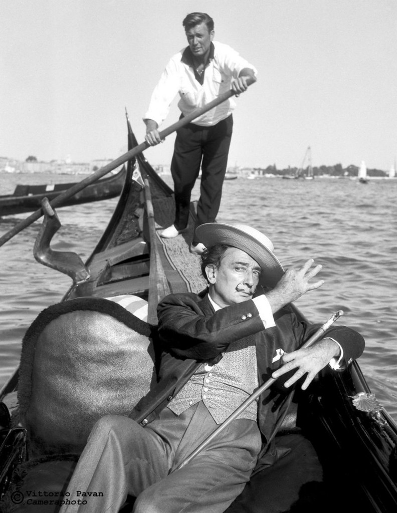 retro fotografii znamenitostey v Venetsii 5 - Հայտնիների վենետիկյան հանգստի բացառիկ լուսանկարները...