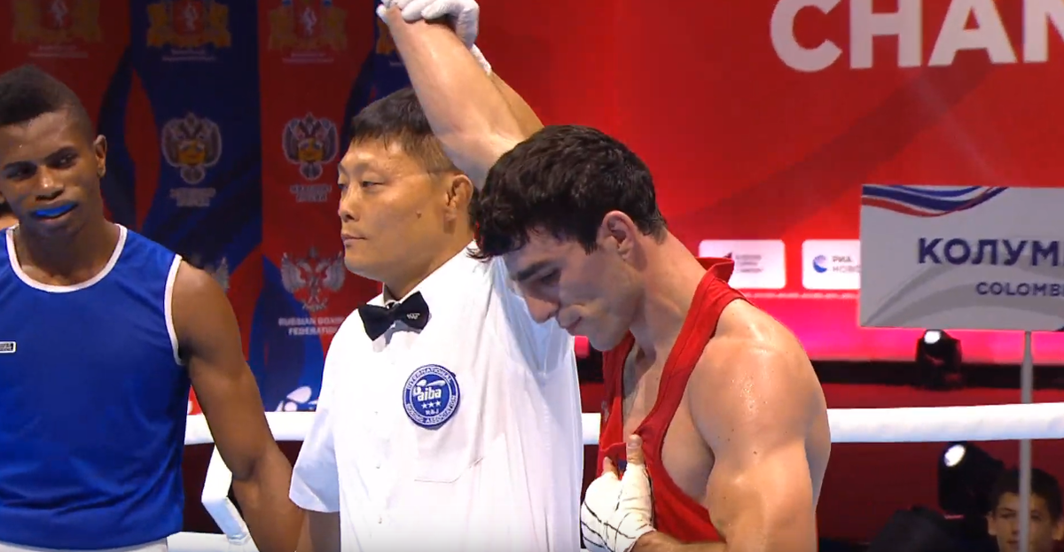 2019 09 17 15 39 15 19 AIBA Mens World Boxing Championships 2019 Ekaterinburg. Day 9. Ring B Yo - Հովհաննես Բաչկովը նույնպես հաղթեց ու ԱԱ-ի քառորդ եզրափակիչում է