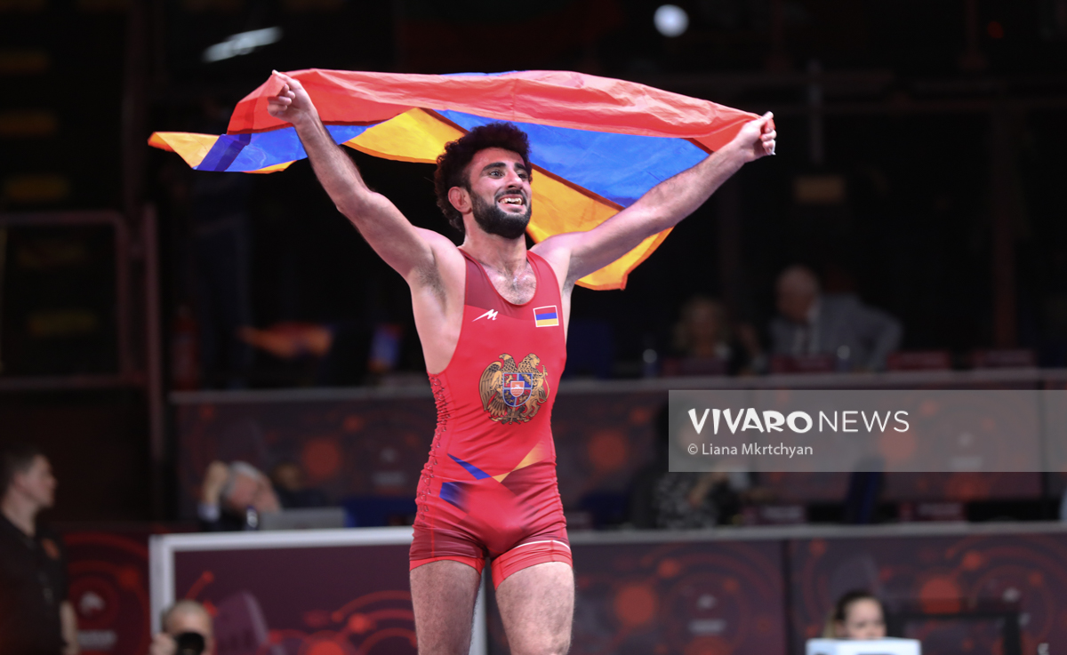 Gevorg Gharibyan European championships gold medal match14 - Գևորգ Ղարիբյան. «Նպատակս մնում է Օլիմպիական ուղեգիր նվաճել ու լավ մասնակցել խաղերին»