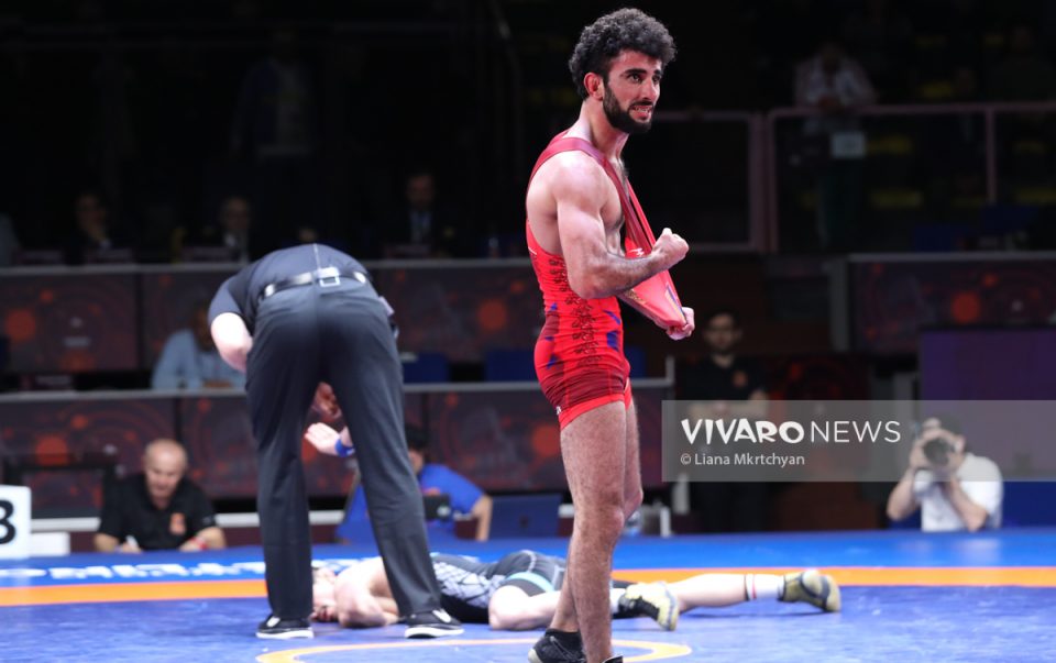 Gevorg Gharibyan European championships gold medal match22 960x603 - Գևորգ Ղարիբյան. «Նպատակս մնում է Օլիմպիական ուղեգիր նվաճել ու լավ մասնակցել խաղերին»