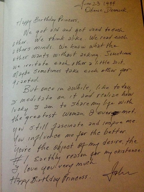 namak - Ամենասիրուն սիրային նամակը. Ջոնի Քեշից կնոջը՝ Ջուն Քարթեր Քեշին