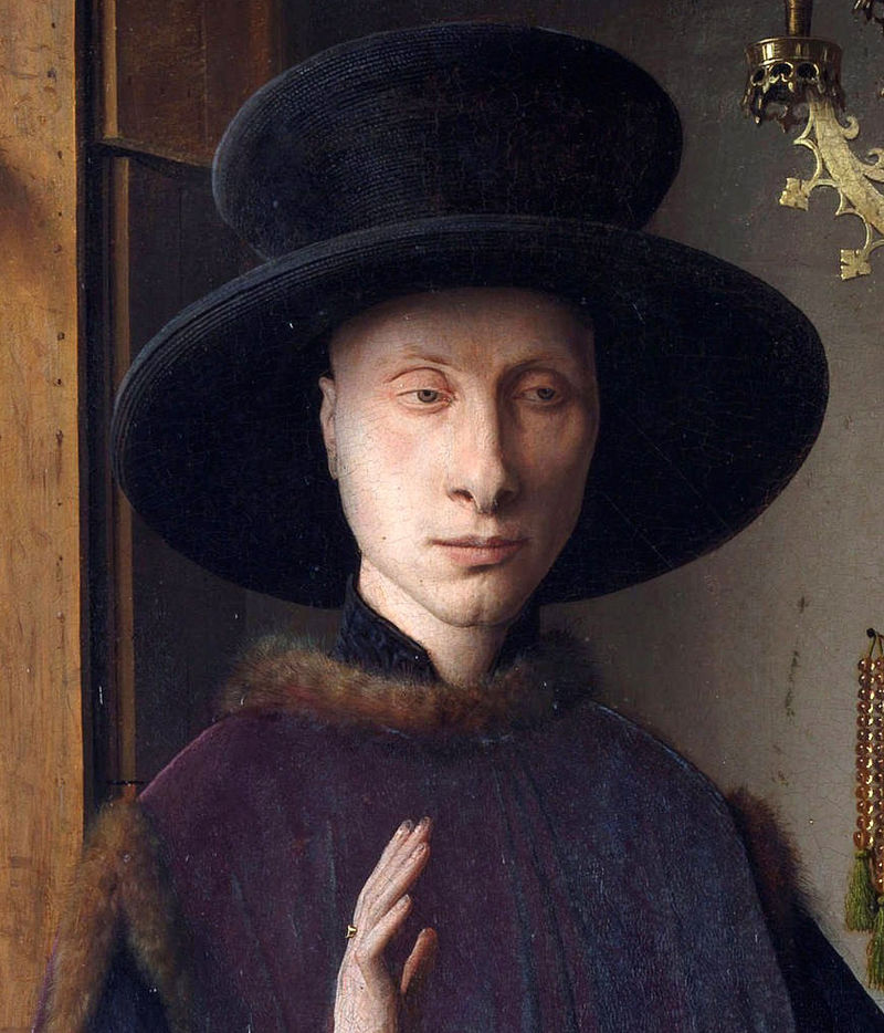 800px Jan van Eyck 007 - Յան վան Էյքի «Առնոլֆինի ամուսինների դիմանկարը»