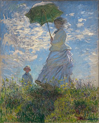 330px Claude Monet   Woman with a Parasol   Madame Monet and Her Son   Google Art Project - Օրվա տերմինը [իմպրեսիոնիզմ]