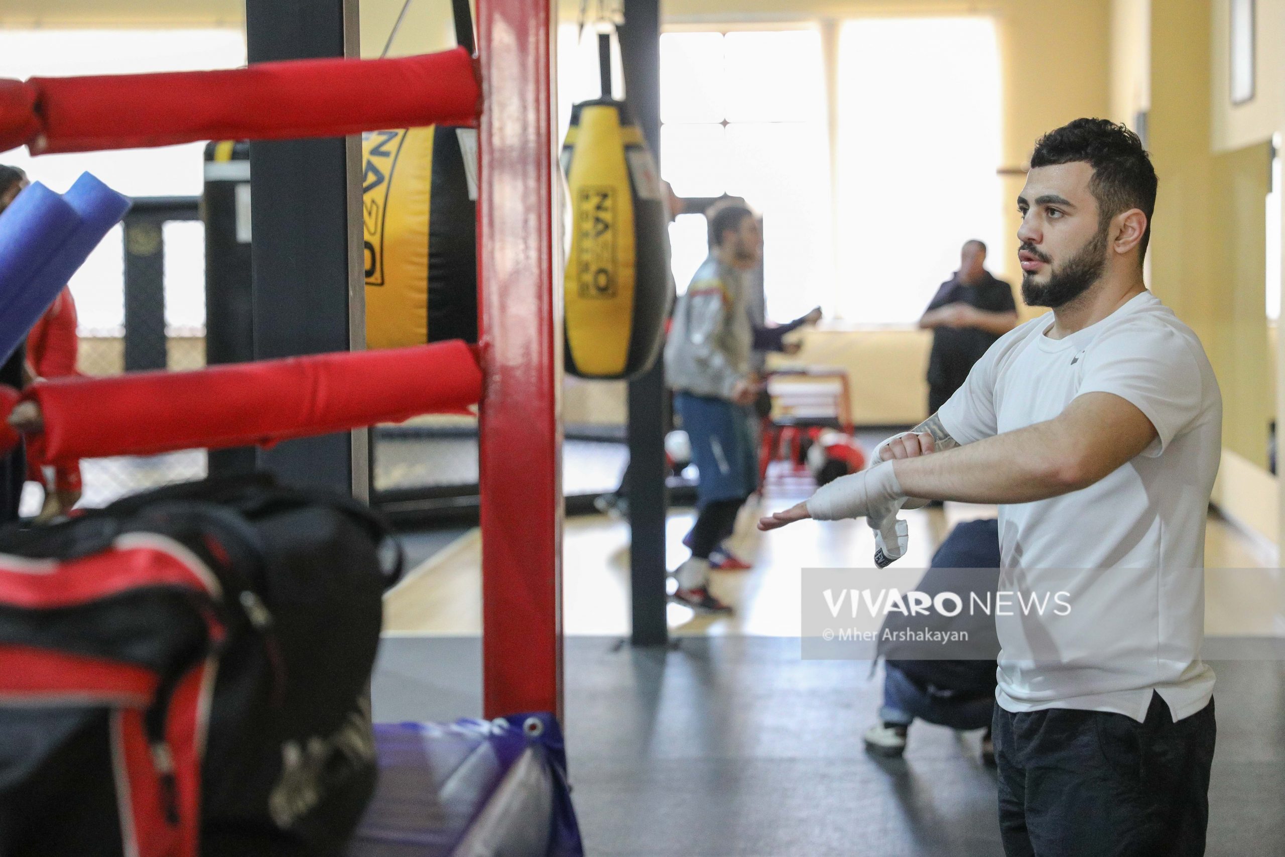 boxing training 18 scaled - Դեպի տարվա առաջին քննություն. հայ բռնցքամարտիկների մարզումը լուսանկարներով