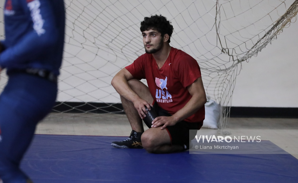 hrayr alikhanyan 1 - Ազատ ոճայինները վերջին հավաքն են անցկացնում Օլիմպիական խաղերից առաջ (ֆոտոշարք)