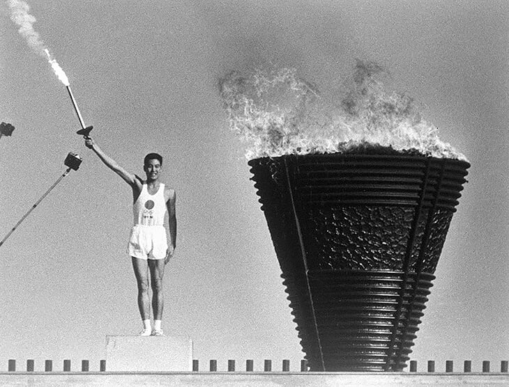 rue35f7dc4491 - «Հիրոսիմայից փրկվածը». Տոկիոյի նախորդ Օլիմպիական խաղերի կրակը վառել է «ատոմային տղան»