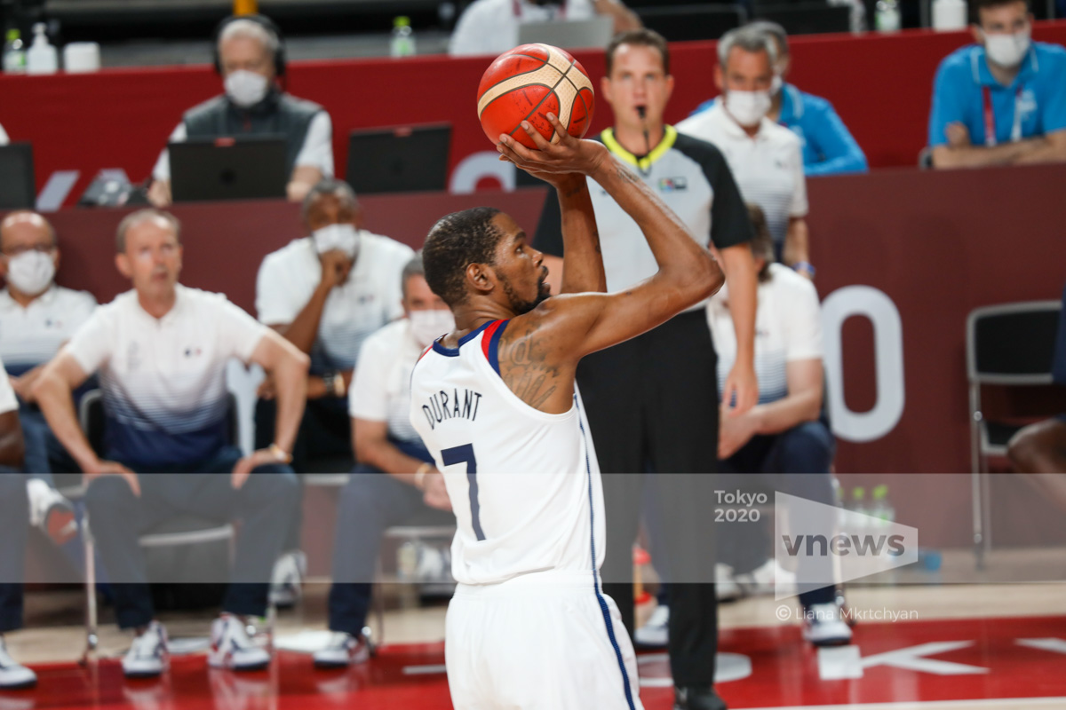 france usa basketball gold match olympics 202012 - ԱՄՆ հավաքականի 16-րդ չեմպիոնությունն Օլիմպիական խաղերում՝ VNews-ի ֆոտոշարքում