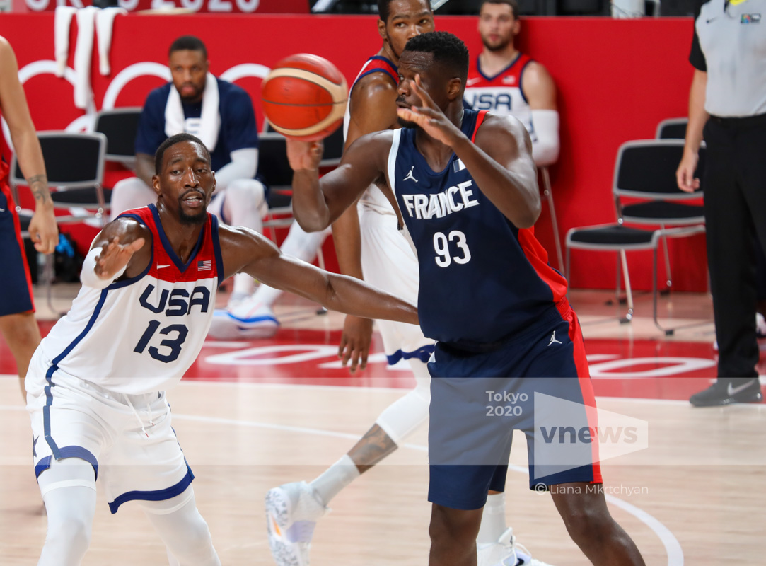 france usa basketball gold match olympics 202027 - ԱՄՆ հավաքականի 16-րդ չեմպիոնությունն Օլիմպիական խաղերում՝ VNews-ի ֆոտոշարքում
