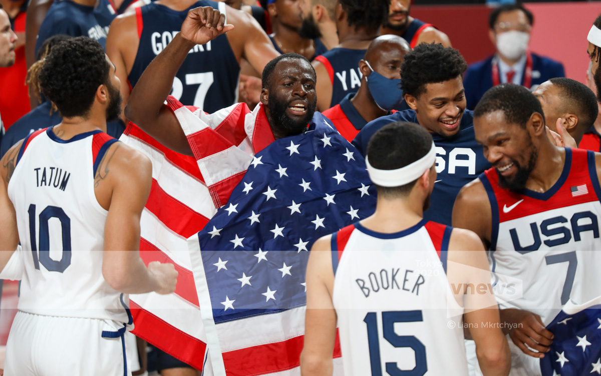 france usa basketball gold match olympics 202031 - ԱՄՆ հավաքականի 16-րդ չեմպիոնությունն Օլիմպիական խաղերում՝ VNews-ի ֆոտոշարքում